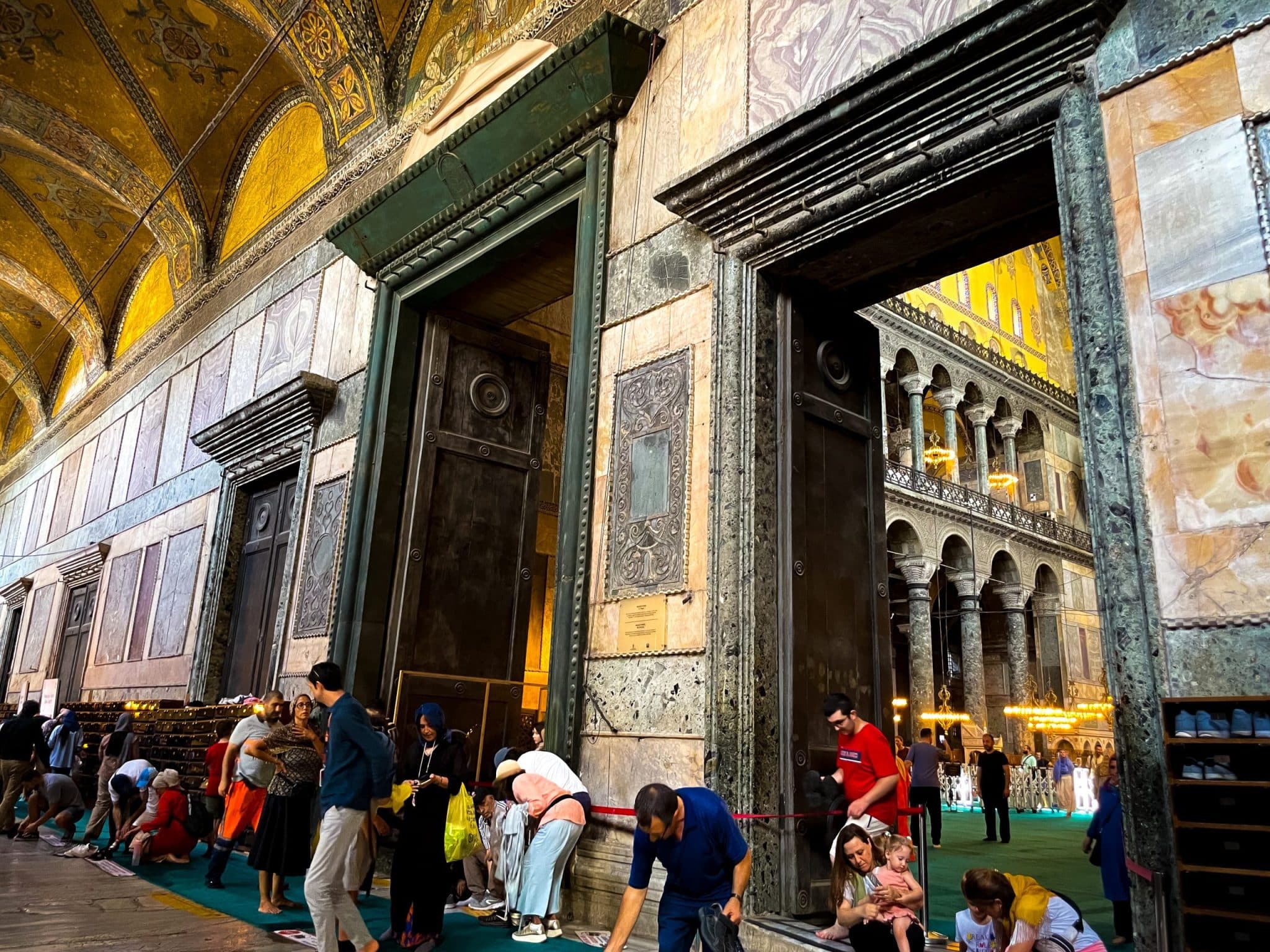 The Emperor’s Door in Hagia Sophia