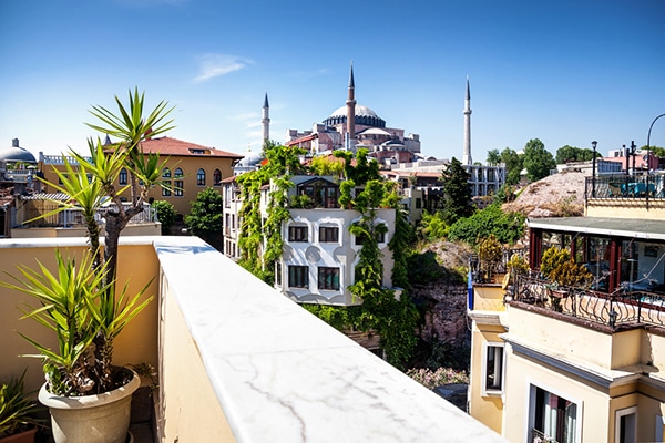 Hotels near to the Hagia Sophia